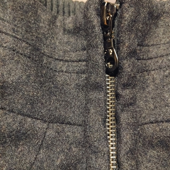 Zara Basic Wool women's winter,‎ Fall, Spring jacket gray XS - Picture 6 of 11